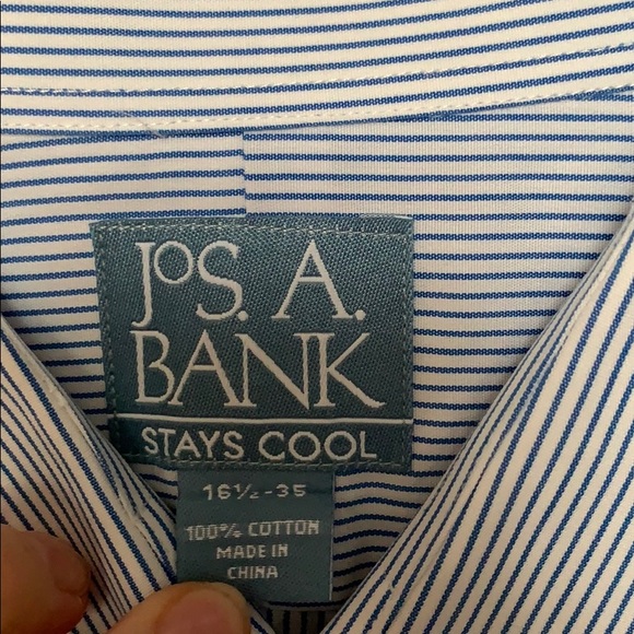 Jos. A. Bank Other - Striped dress shirt, great condition